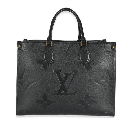 Louis Vuitton Black Empreinte Onthego MM