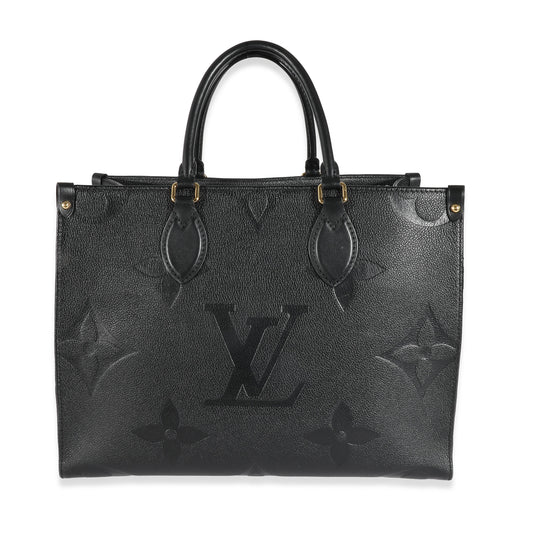 Louis Vuitton Black Empreinte Onthego MM