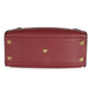 Louis Vuitton Louis Vuitton Bordeaux Calfskin Monogram Canvas On My Side MM