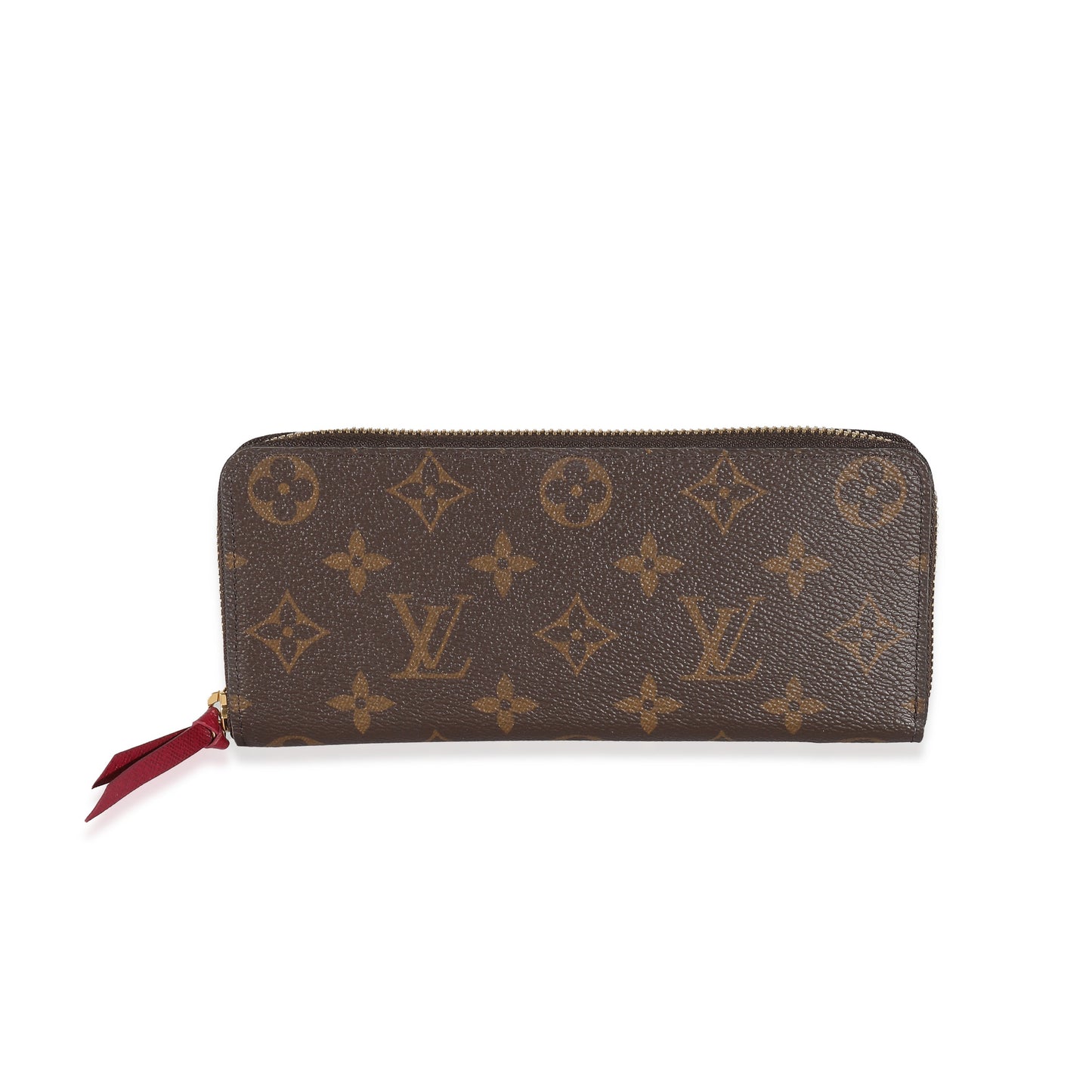 Louis Vuitton Louis Vuitton Fuchsia Monogram Canvas Clemence Wallet