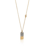 Louis Vuitton Louis Vuitton Nanogram Gold Plated Necklace
