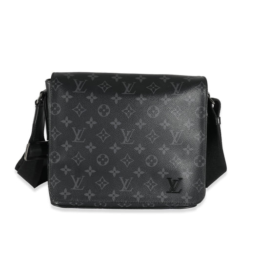 Louis Vuitton Louis Vuitton Monogram Eclipse Canvas District PM