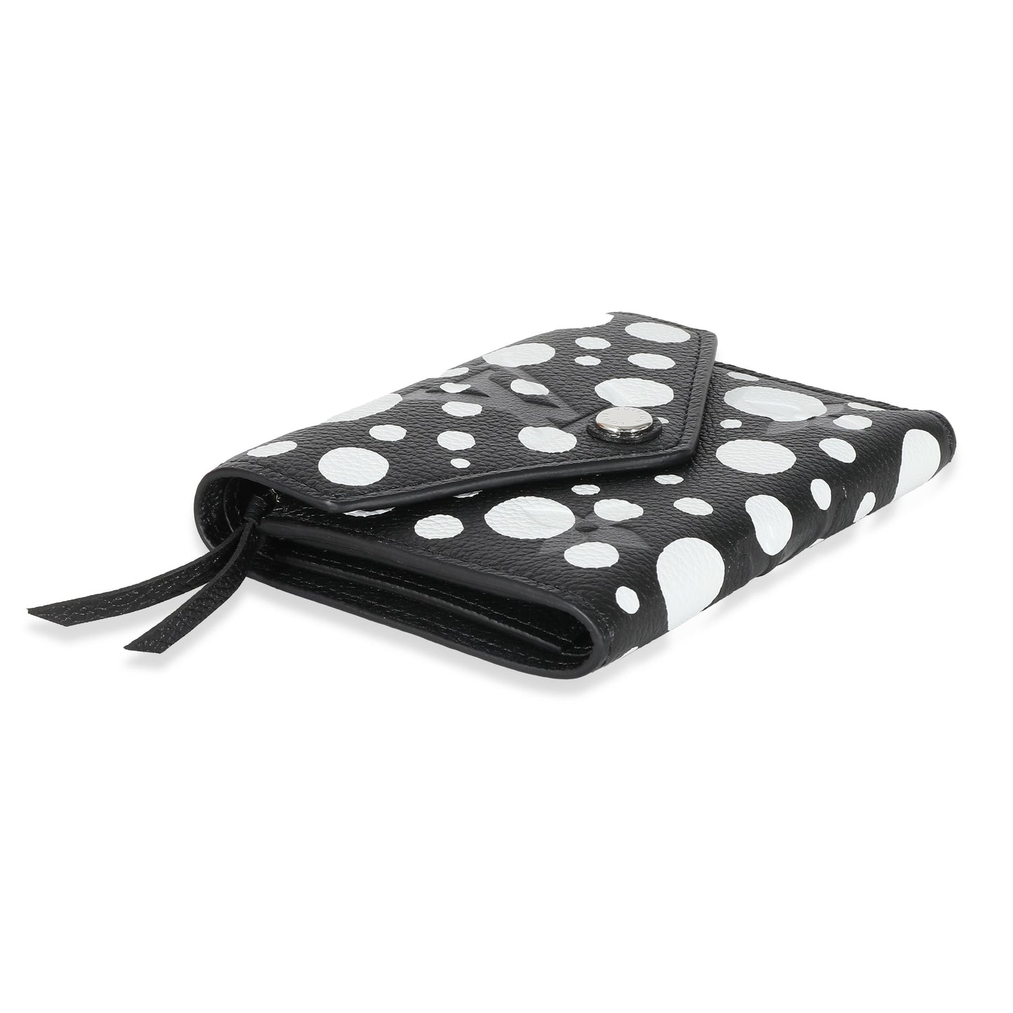 Louis Vuitton Louis Vuitton X YK Black & White Monogram Empreinte Victorine Wallet