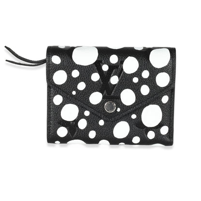 Louis Vuitton Louis Vuitton X YK Black & White Monogram Empreinte Victorine Wallet