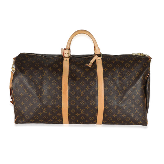 Louis Vuitton Louis Vuitton Monogram Canvas Keepall Bandoulière 60