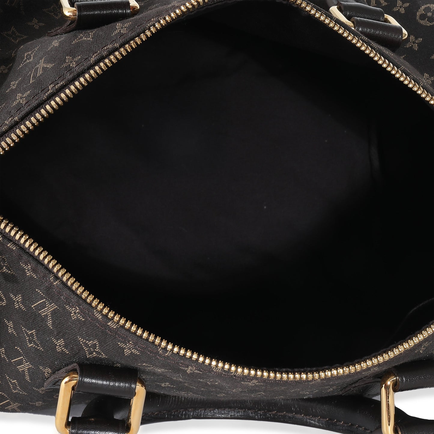 Louis Vuitton Louis Vuitton Brown Monogram Canvas Mini Lin Speedy Bandouliere 30