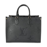 Louis Vuitton Louis Vuitton Black Monogram Giant Empreinte Onthego MM