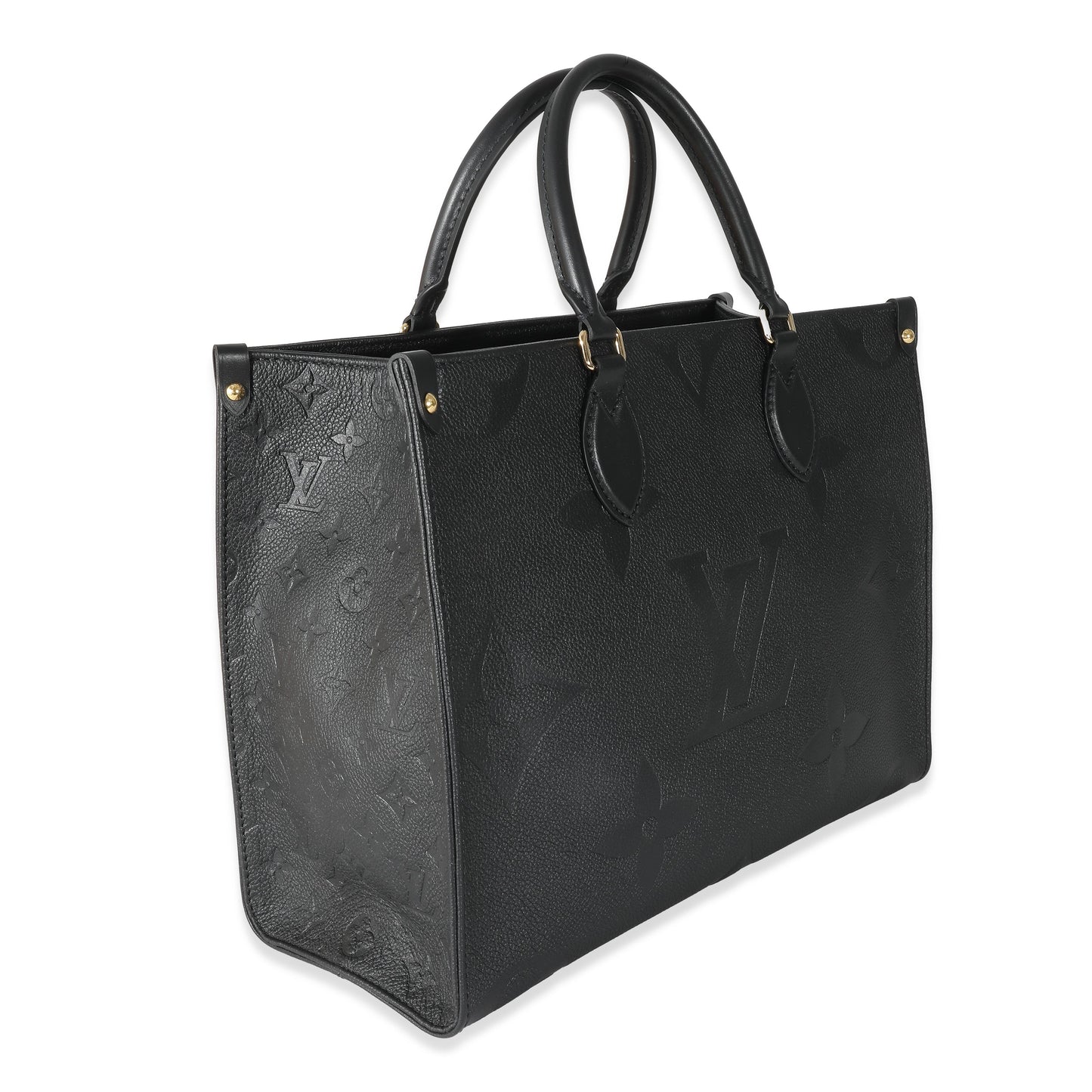 Louis Vuitton Louis Vuitton Black Monogram Giant Empreinte Onthego MM