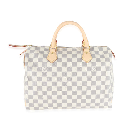 Louis Vuitton Louis Vuitton Damier Azur Canvas Speedy 30