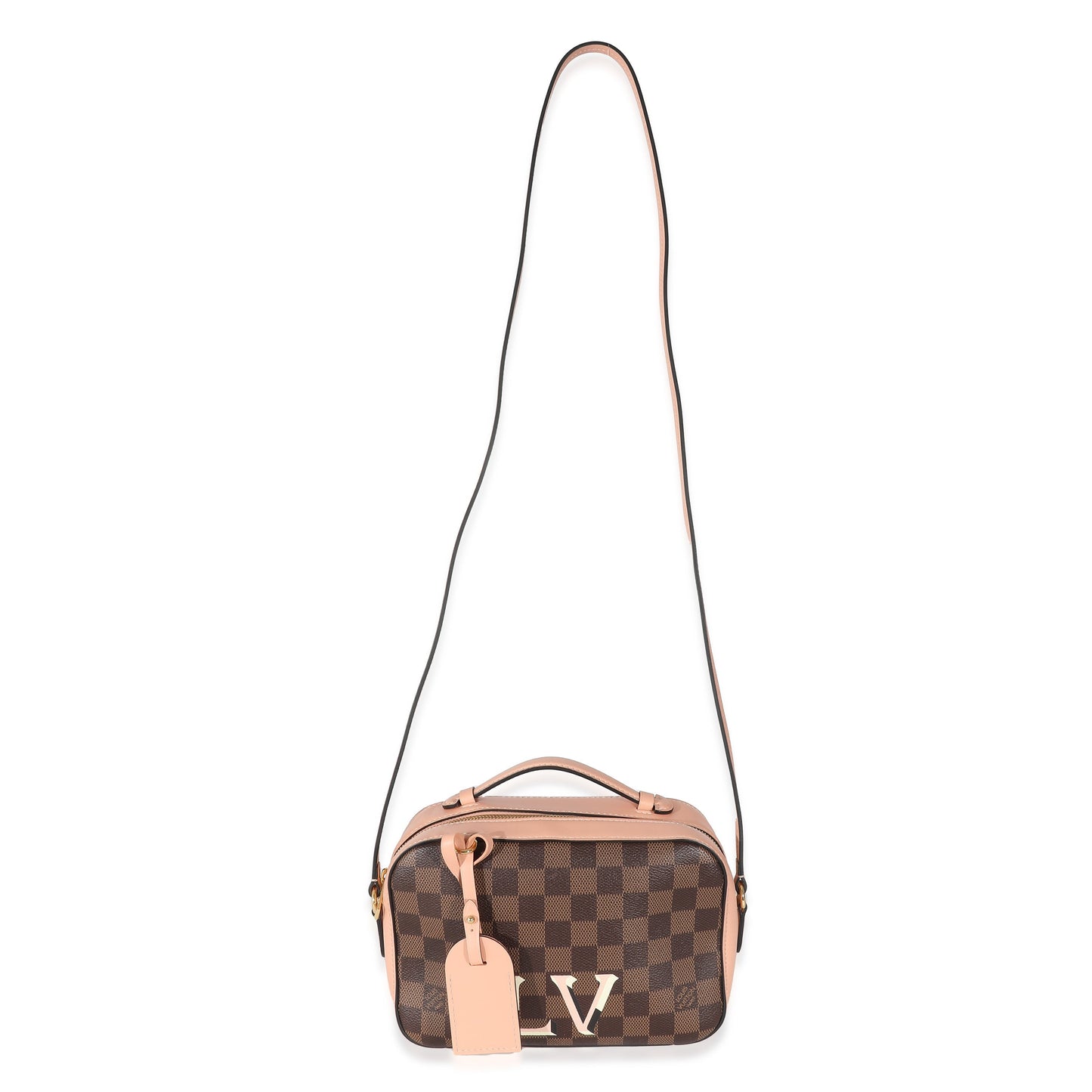 Louis Vuitton Louis Vuitton Pink Damier Ebene Canvas Santa Monica