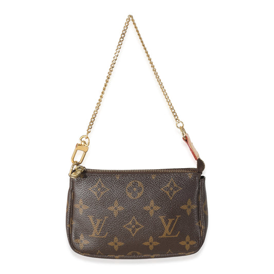 Louis Vuitton Louis Vuitton Monogram Canvas Mini Pochette Accessoires