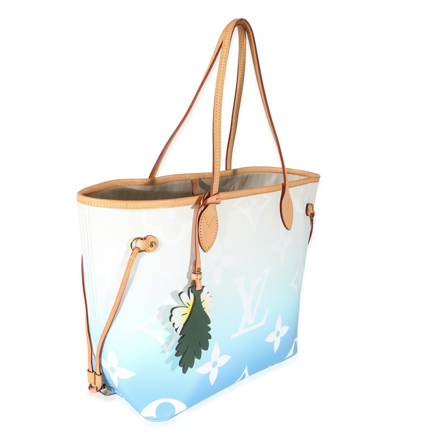 Louis Vuitton Louis Vuitton Blue Giant Monogram Canvas By The Pool Neverfull MM