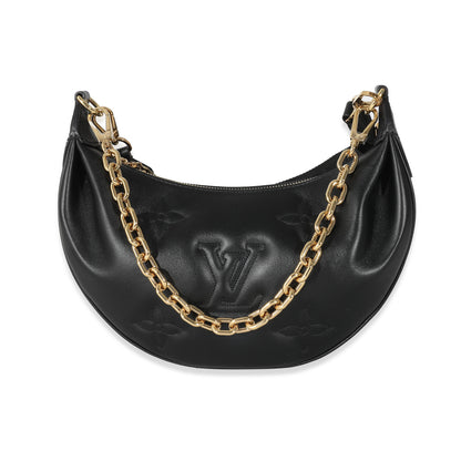 Louis Vuitton Louis Vuitton Black Calfskin Bubblegram Over The Moon