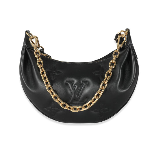 Louis Vuitton Louis Vuitton Black Calfskin Bubblegram Over The Moon