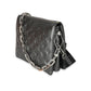 Louis Vuitton Louis Vuitton Anthracite Lambskin Embossed Monogram Coussin PM