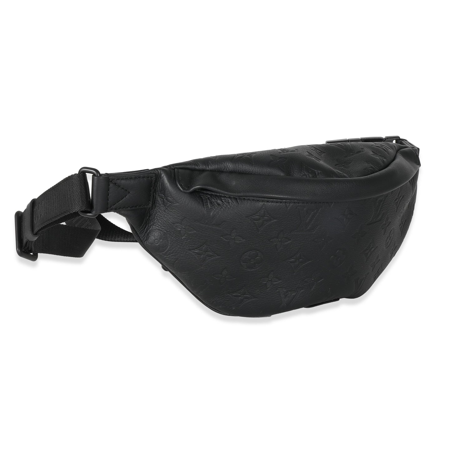 Louis Vuitton Louis Vuitton Black Monogram Shadow Discovery Bumbag PM