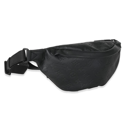 Louis Vuitton Louis Vuitton Black Monogram Shadow Discovery Bumbag PM