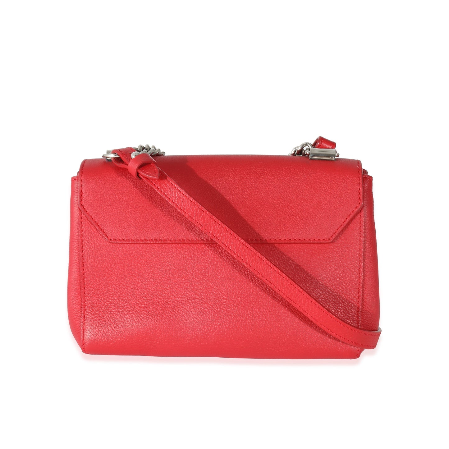 Louis Vuitton Louis Vuitton Rubis Pebbled Leather Lockme II BB