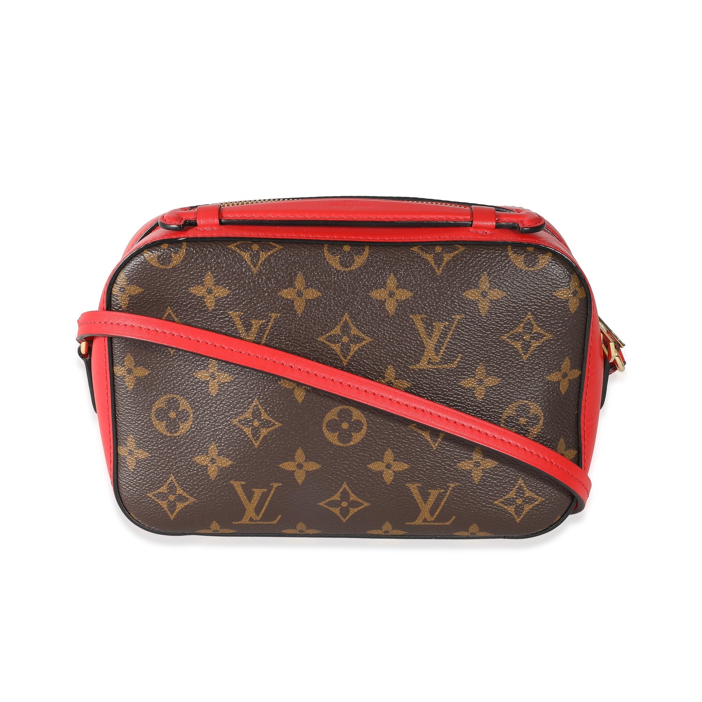 Louis Vuitton Louis Vuitton Coquelicot Monogram Canvas Saintonge