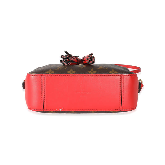 Louis Vuitton Louis Vuitton Coquelicot Monogram Canvas Saintonge