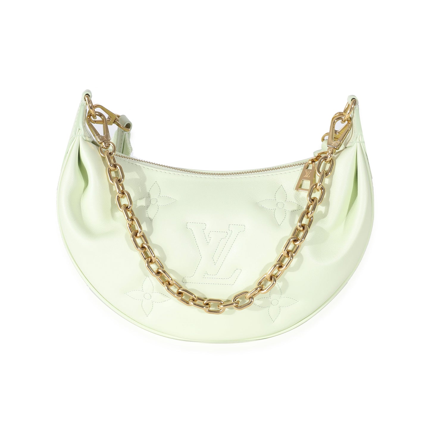 Louis Vuitton Louis Vuitton Light Green Bubblegram Calfskin Over The Moon