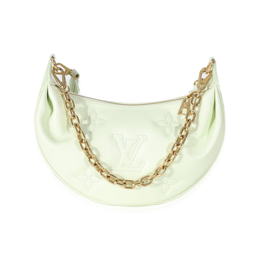 Louis Vuitton Louis Vuitton Light Green Bubblegram Calfskin Over The Moon