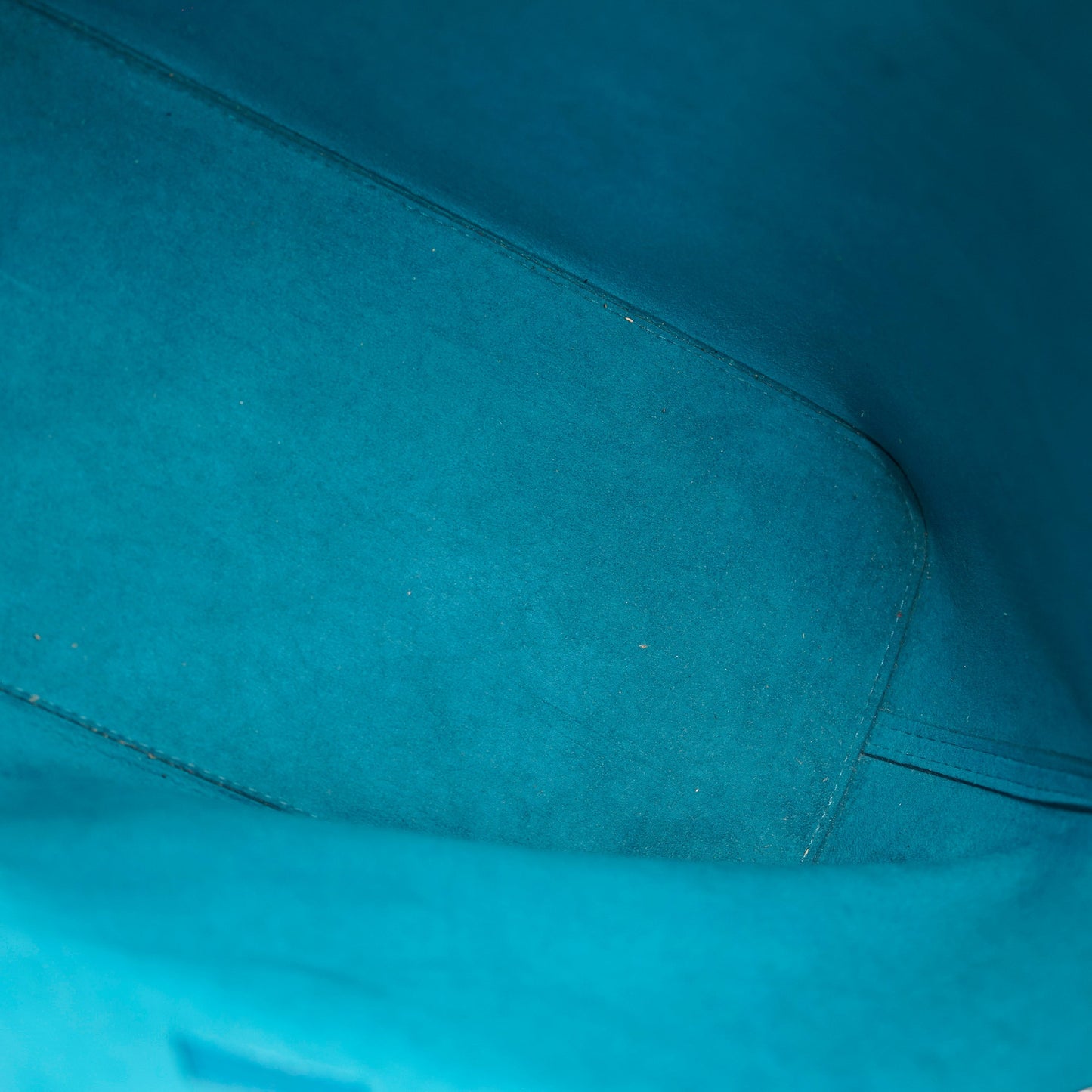 Louis Vuitton Louis Vuitton Cyan Blue Epi Neverfull MM
