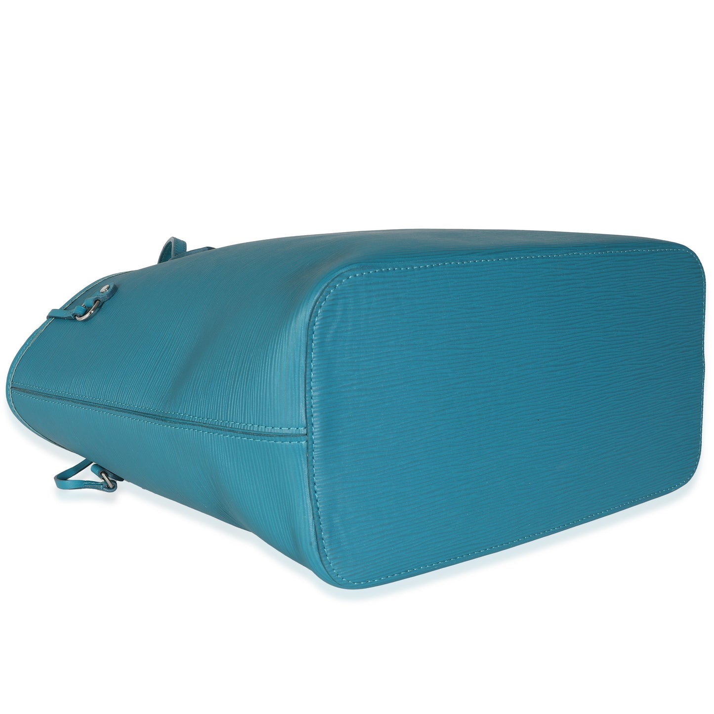 Louis Vuitton Louis Vuitton Cyan Blue Epi Neverfull MM