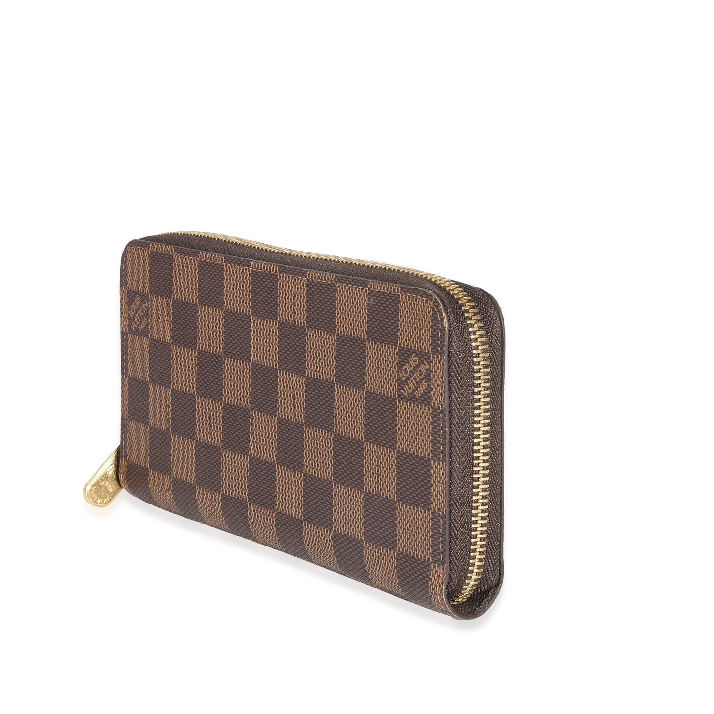 Louis Vuitton Louis Vuitton Damier Ebene Canvas Zippy Wallet