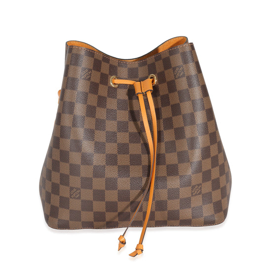 Louis Vuitton Louis Vuitton Safran Damier Ebene Canvas NéoNoé