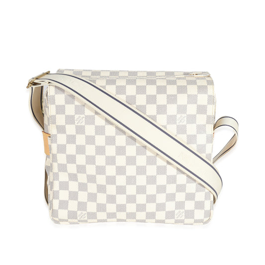 Louis Vuitton Louis Vuitton Damier Azur Canvas Naviglio Messenger