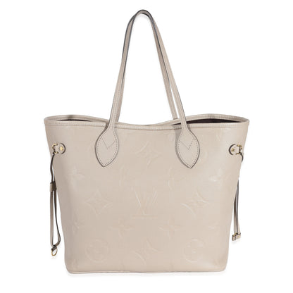 Louis Vuitton Louis Vuitton Turtledove Monogram Empreinte Neverfull MM
