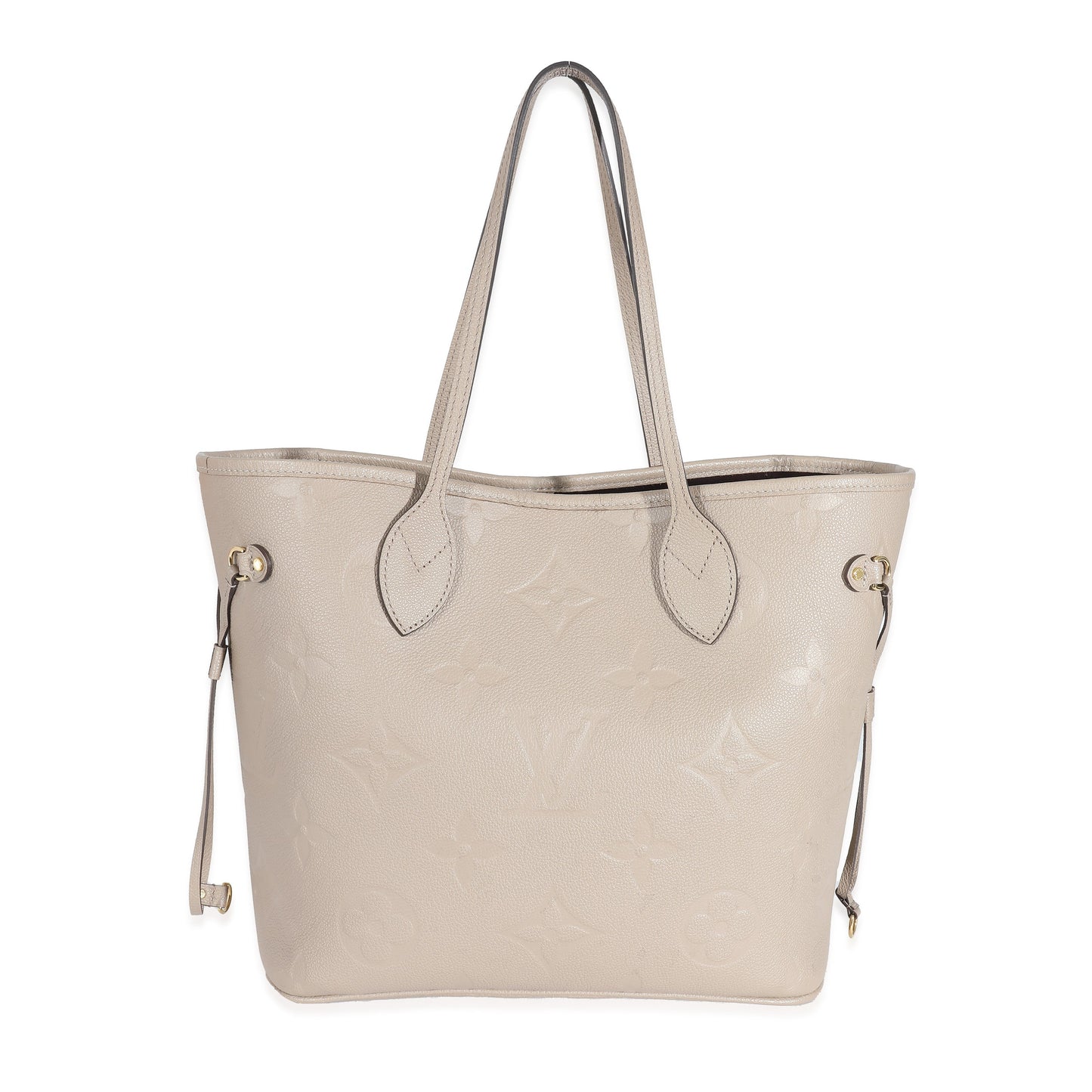 Louis Vuitton Louis Vuitton Turtledove Monogram Empreinte Neverfull MM