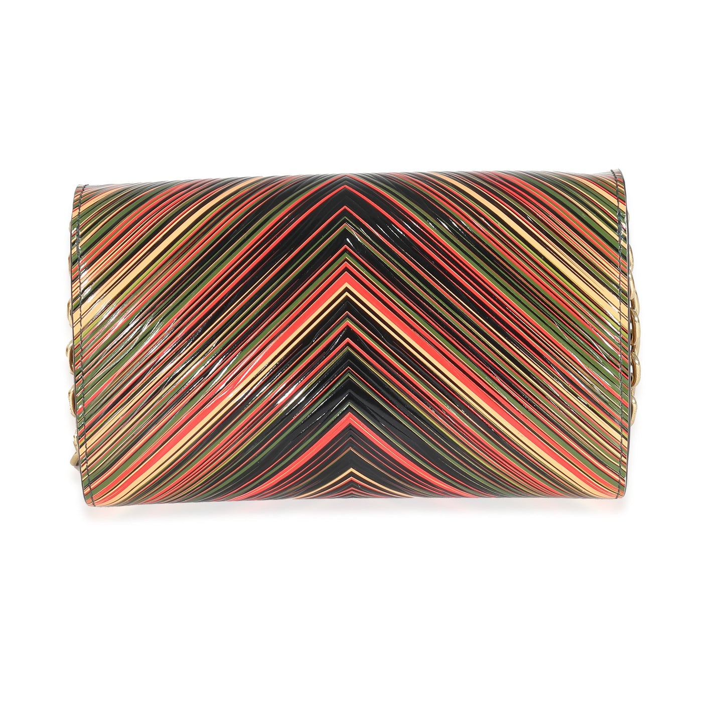 Louis Vuitton Louis Vuitton Epi Tropical Printed Twist Chain Wallet