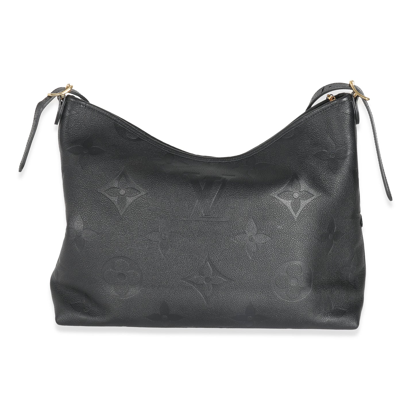 Louis Vuitton Louis Vuitton Black Monogram Empreinte CarryAll MM