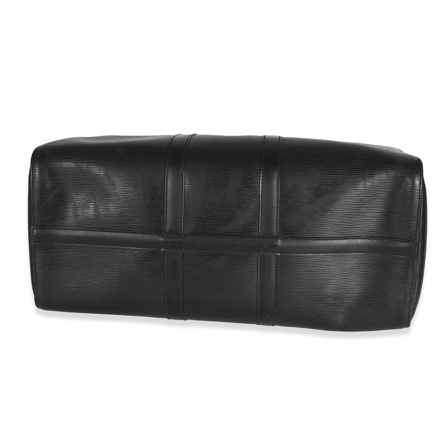 Louis Vuitton Louis Vuitton Black Epi Keepall 45