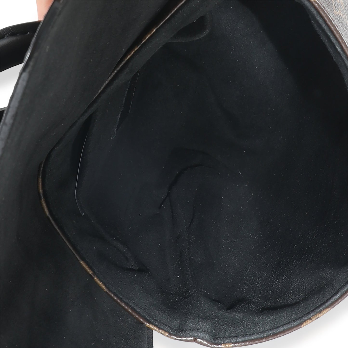 Louis Vuitton Louis Vuitton Black Calfskin Monogram Canvas Locky BB