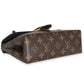 Louis Vuitton Louis Vuitton Black Calfskin Monogram Canvas Locky BB