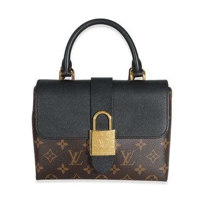Louis Vuitton Louis Vuitton Black Calfskin Monogram Canvas Locky BB