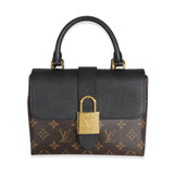 Louis Vuitton Louis Vuitton Black Calfskin Monogram Canvas Locky BB