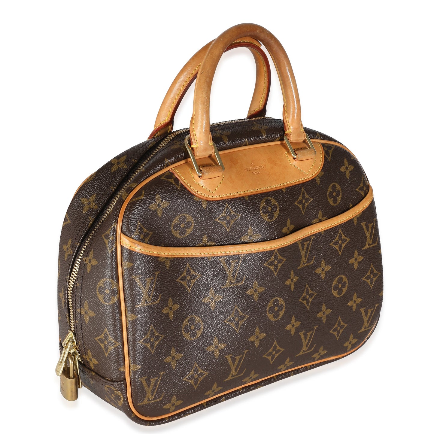 Louis Vuitton Brown Monogram Canvas Trouville