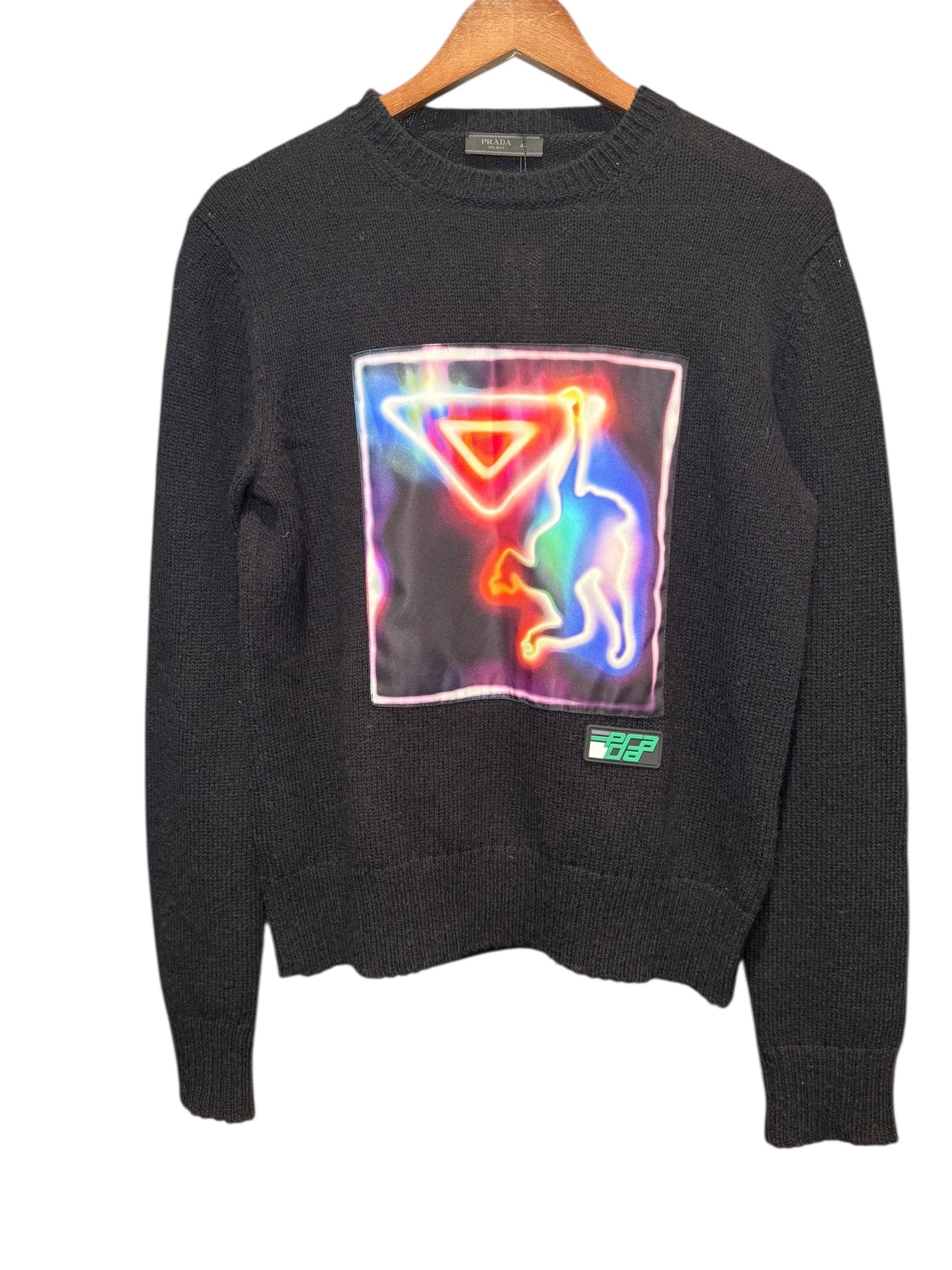 Prada Graphic Wool Sweater
