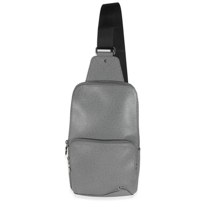 Louis Vuitton Grey Taiga Avenue Sling Bag
