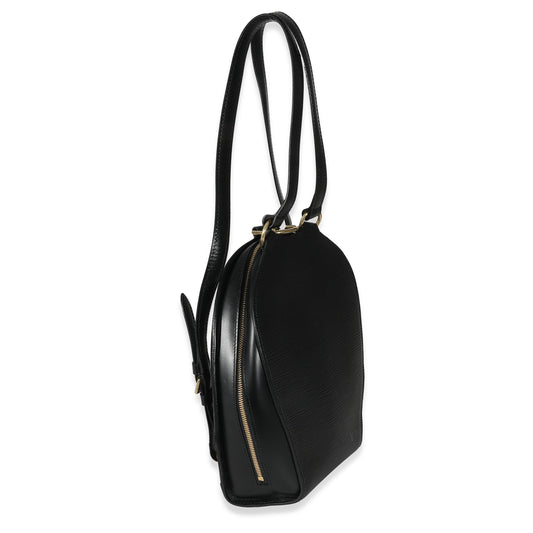 Louis Vuitton Black Epi Mabillon Backpack