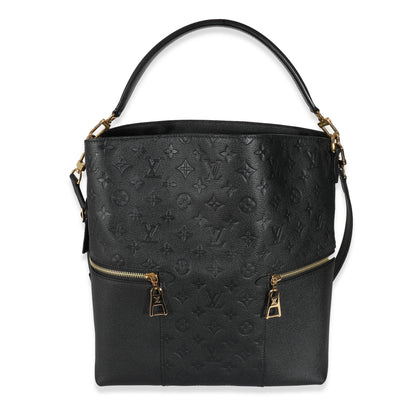Louis Vuitton Louis Vuitton Black Monogram Empreinte Mélie