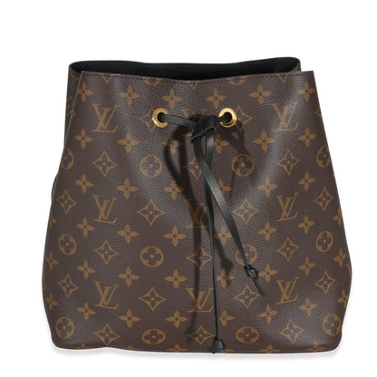 Louis Vuitton Louis Vuitton Black Monogram Canvas NeoNoe MM