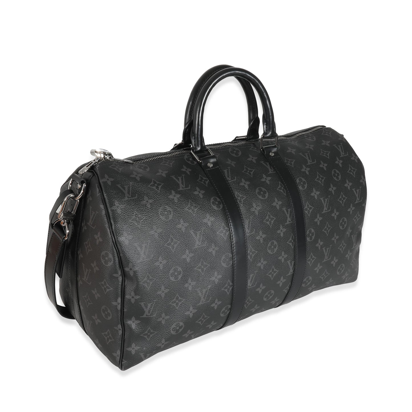 Louis Vuitton Louis Vuitton Monogram Eclipse Canvas Keepall Bandoulière 45