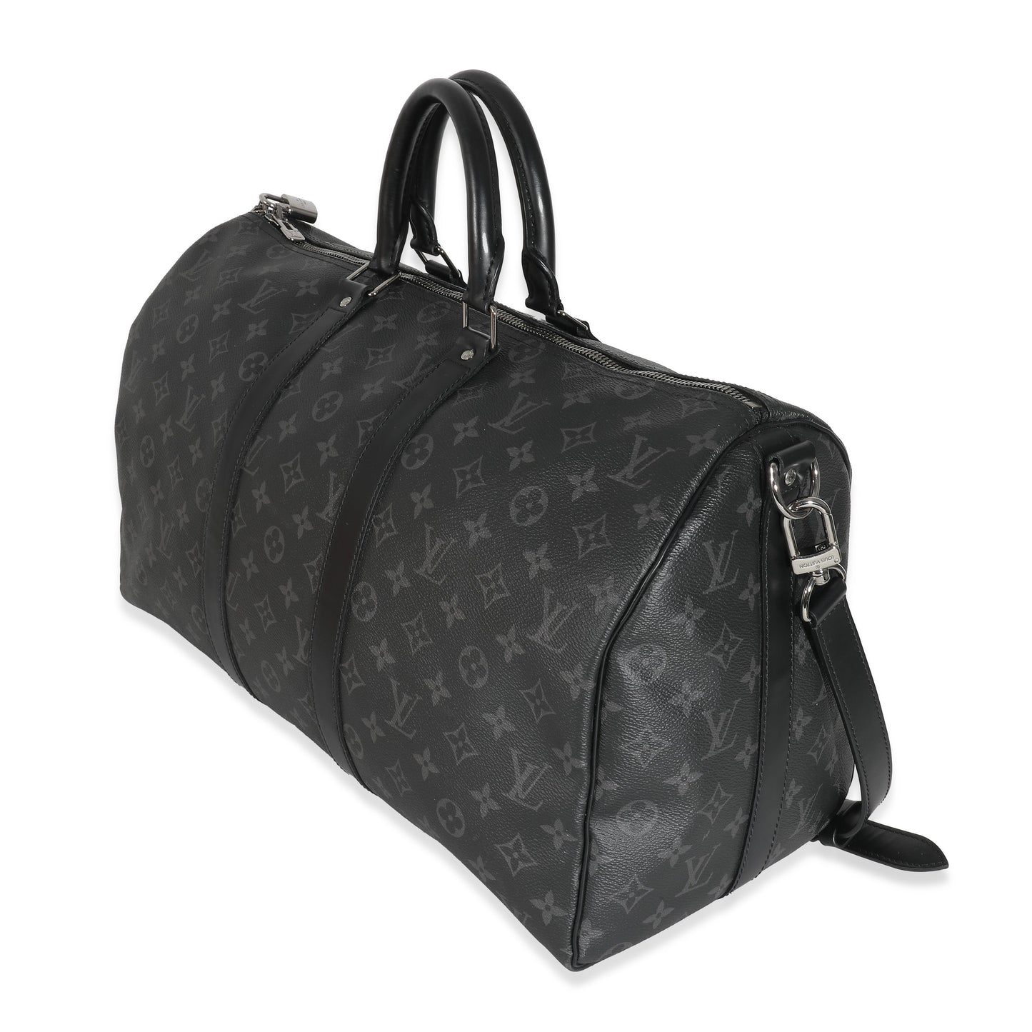 Louis Vuitton Louis Vuitton Monogram Eclipse Canvas Keepall Bandoulière 45