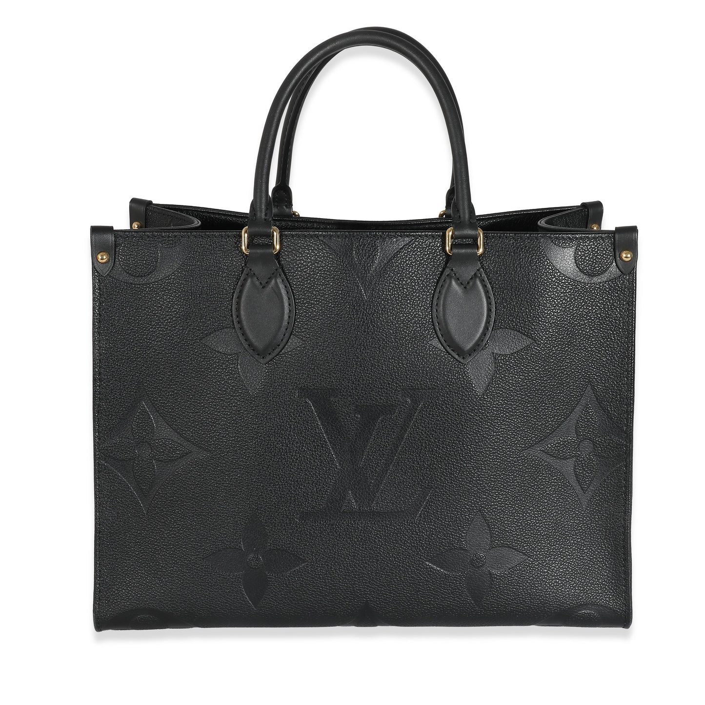 Louis Vuitton Louis Vuitton Black Monogram Giant Empreinte Onthego MM