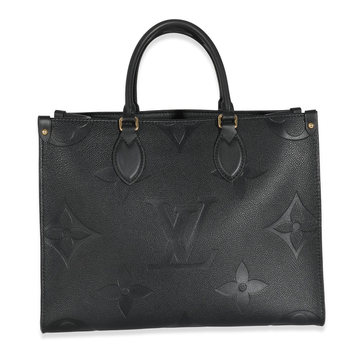 Louis Vuitton Louis Vuitton Black Monogram Giant Empreinte Onthego MM